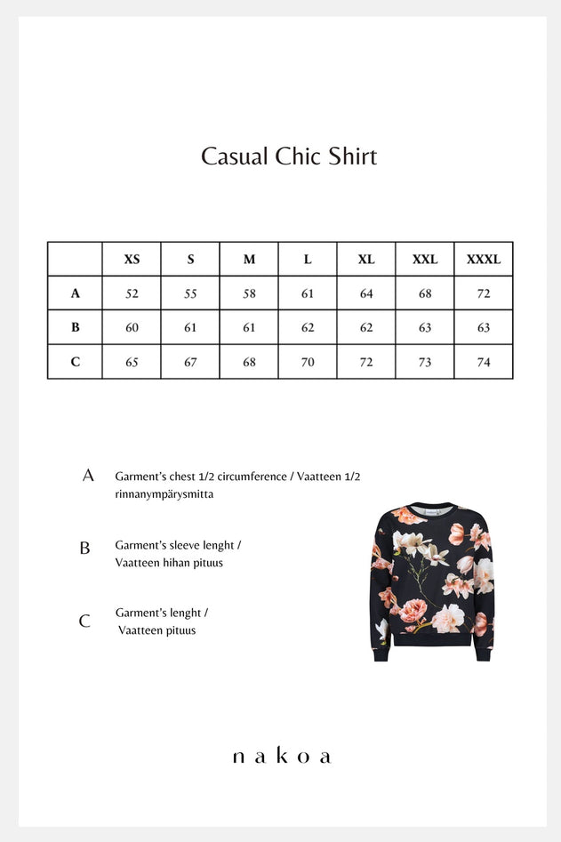 Casual Chic Print Shirt Elysian