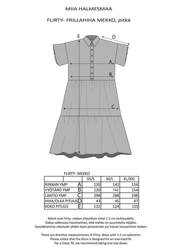 Long Flirty Dress Kukinto