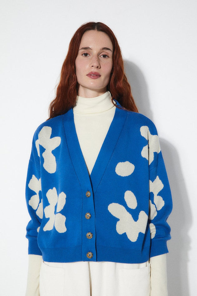 Liza Cardigan Blue