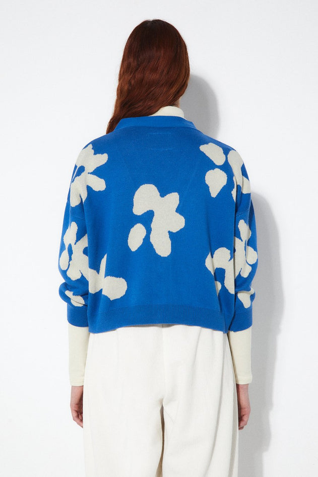 Liza Cardigan Blue