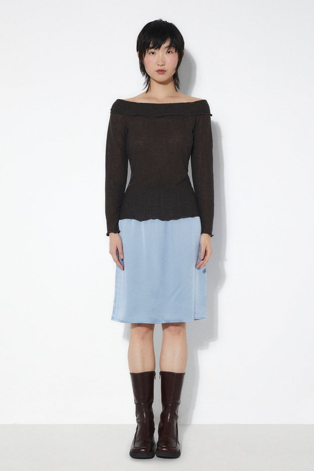 Alana Top Brown