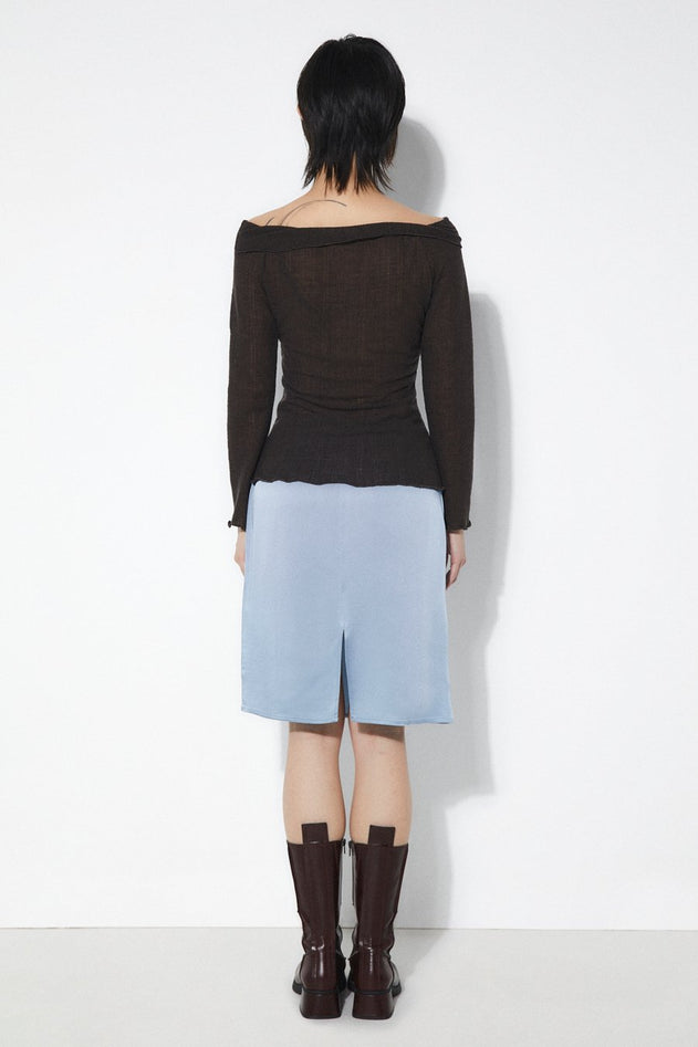 Alana Top Brown