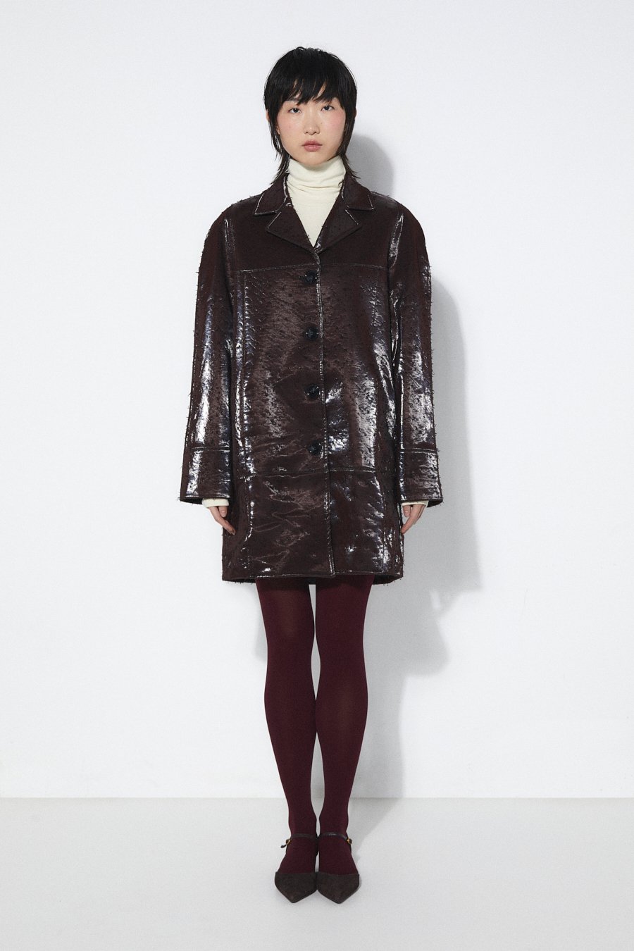 Fern Jacket Burgundy