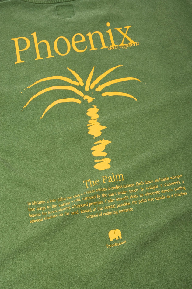 Men's Phoenix Pigment T-Shirt Pinnas Green