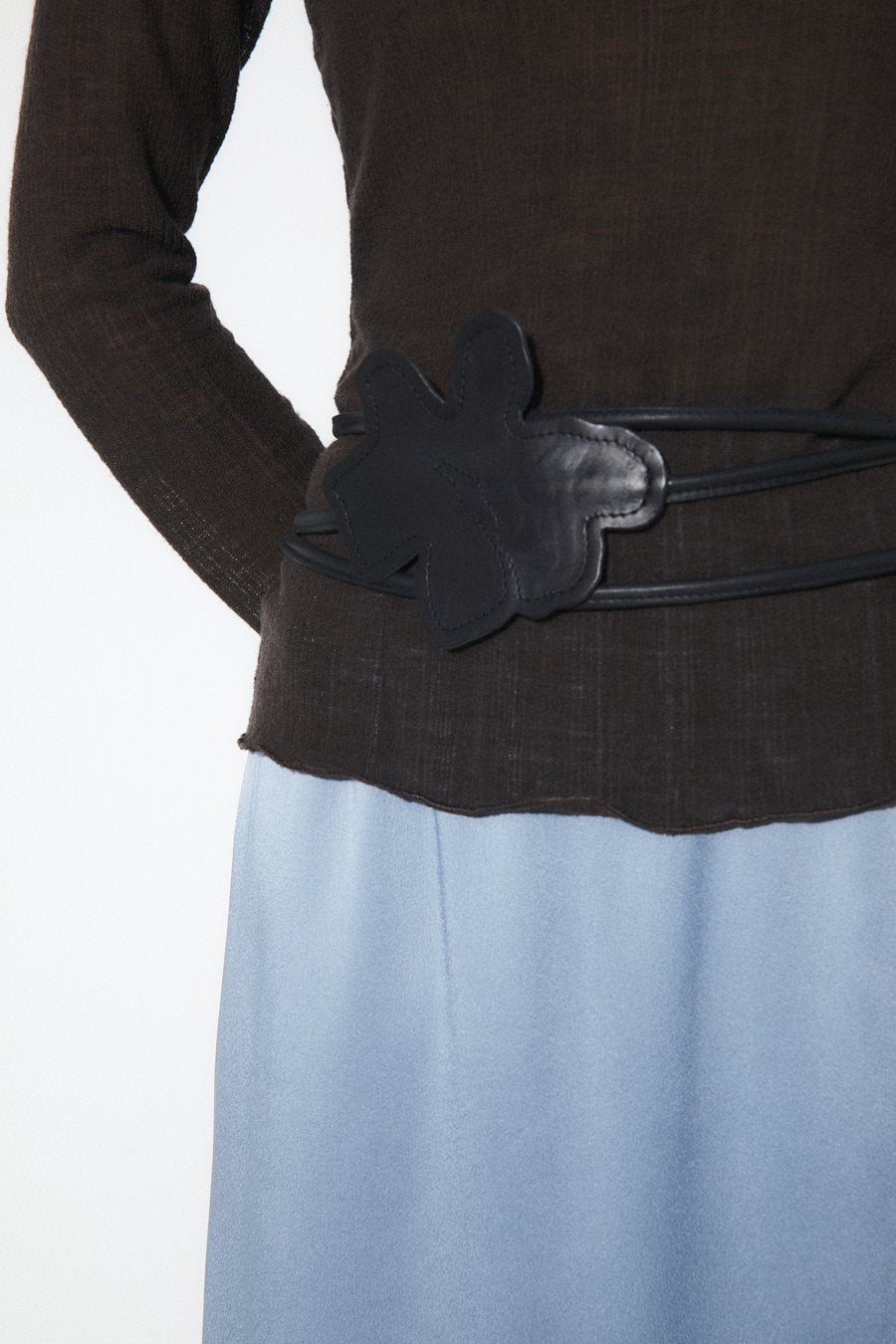 Rose Belt Black