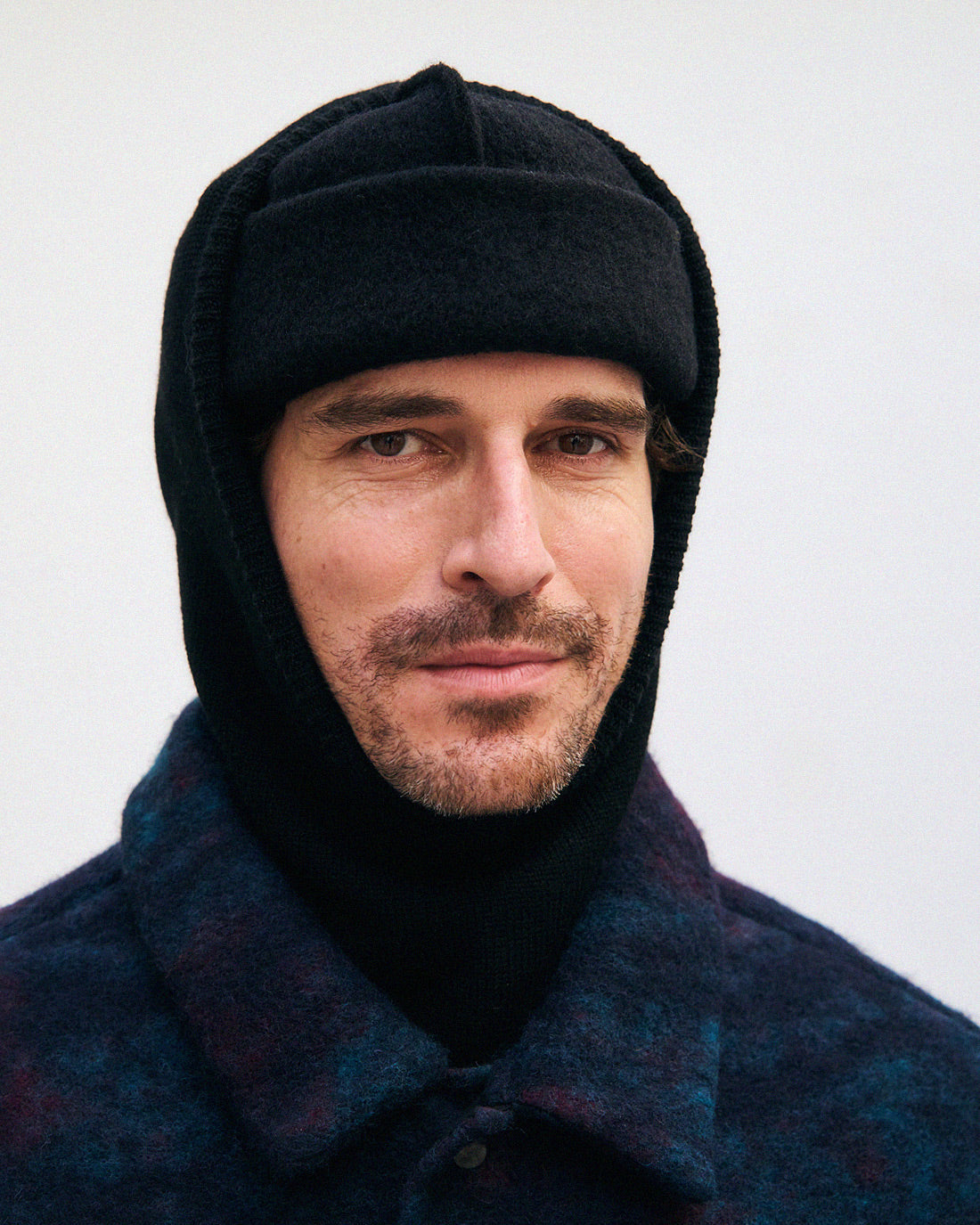 Balaclava Merino Wool True Black
