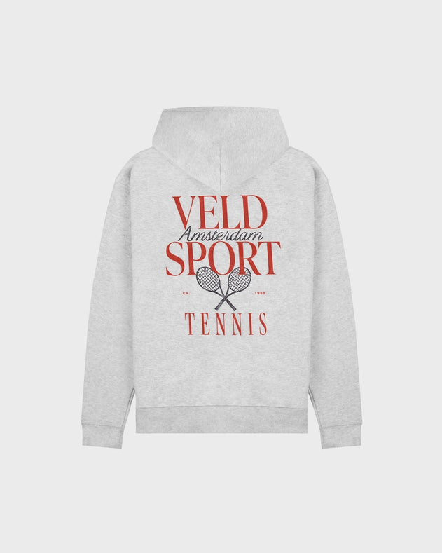 Jordaan Sport Tennis Hoodie Heather Grey