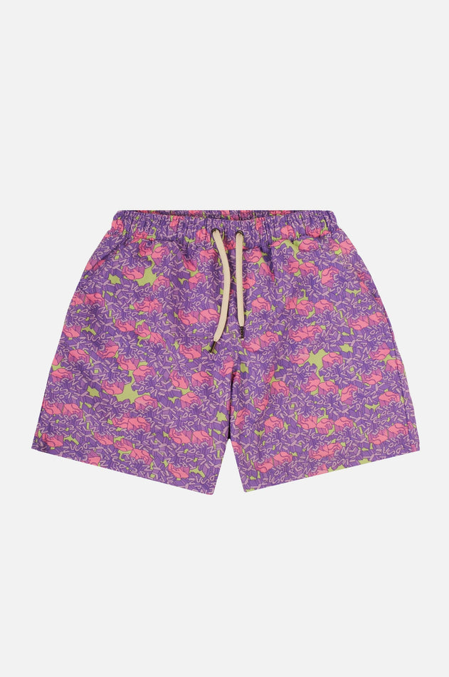 Men's Trippyplant Swim Shorts Sour Grape