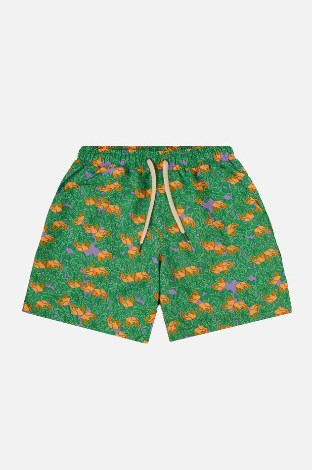 Men's Trippyplant Swim Shorts Mystic Mint