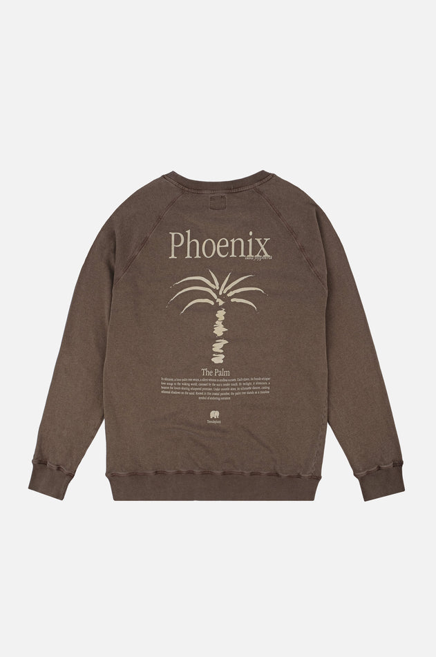 Men's Washingtonia Midweight Pigment Sweater Desert Palm