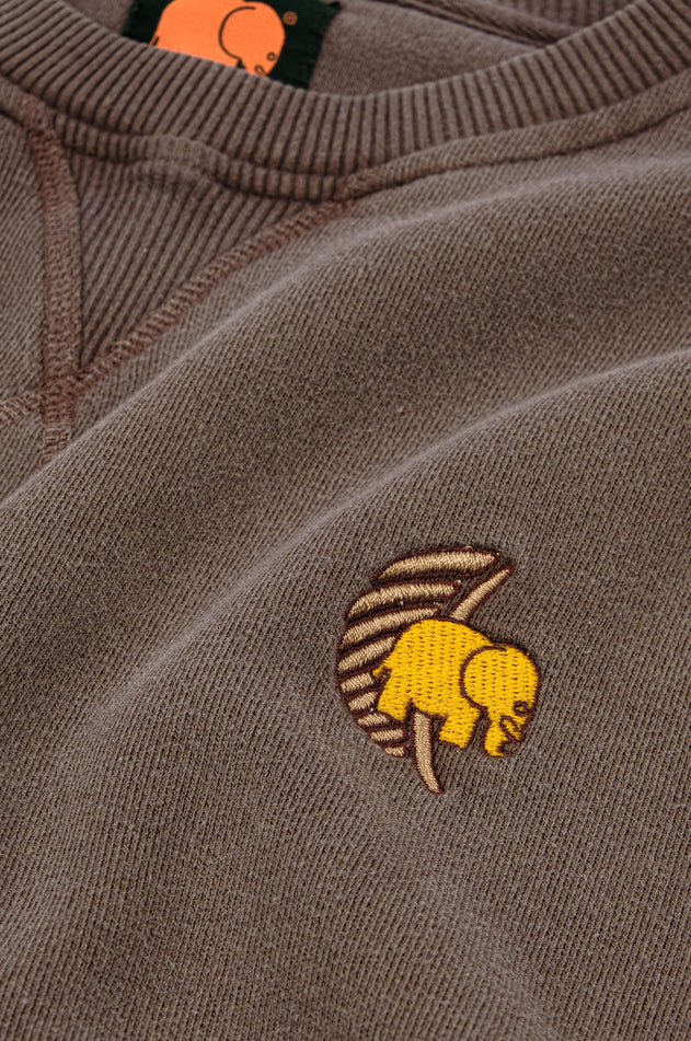 Women’s Pigment Oversized Midweight Sweater Palmeral Desert Palm