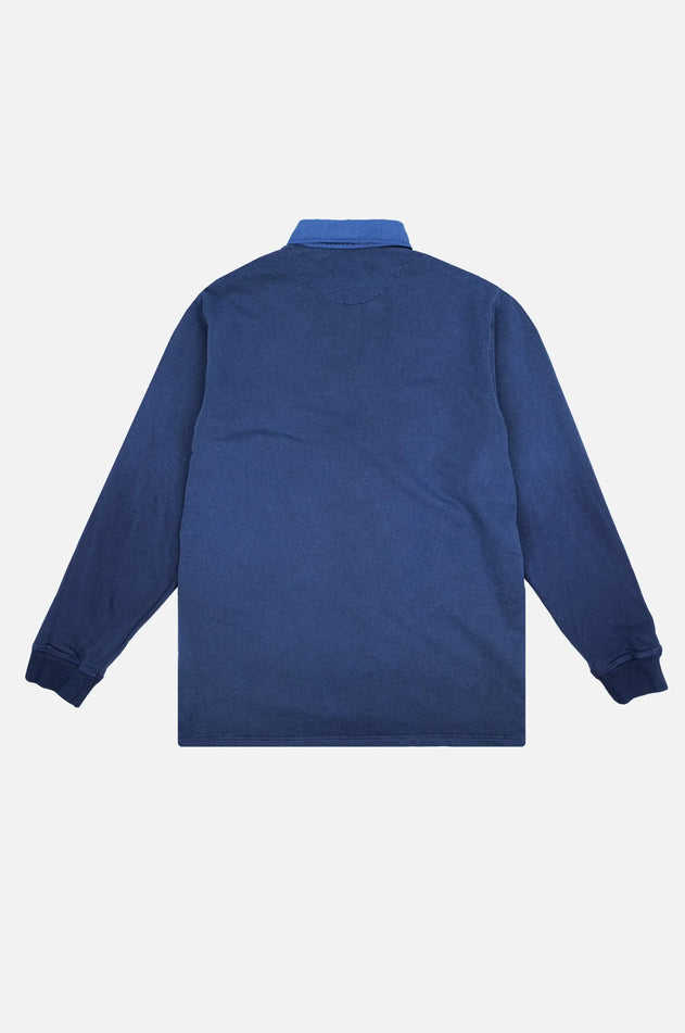 Men's San Rafael Pigment Polo Sweater Deep Water