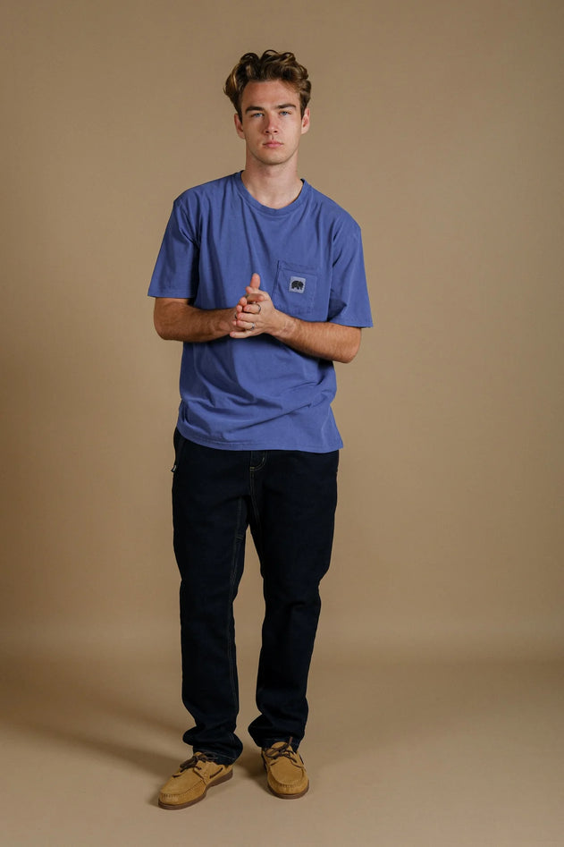 Men's Garza Pigment T-Shirt Deep Water