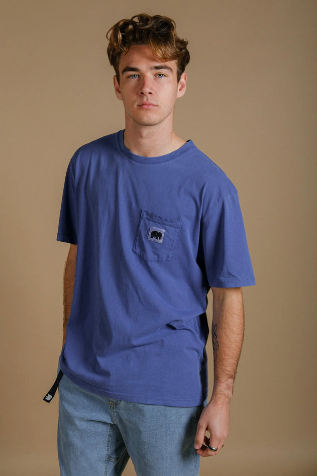 Men's Garza Pigment T-Shirt Deep Water