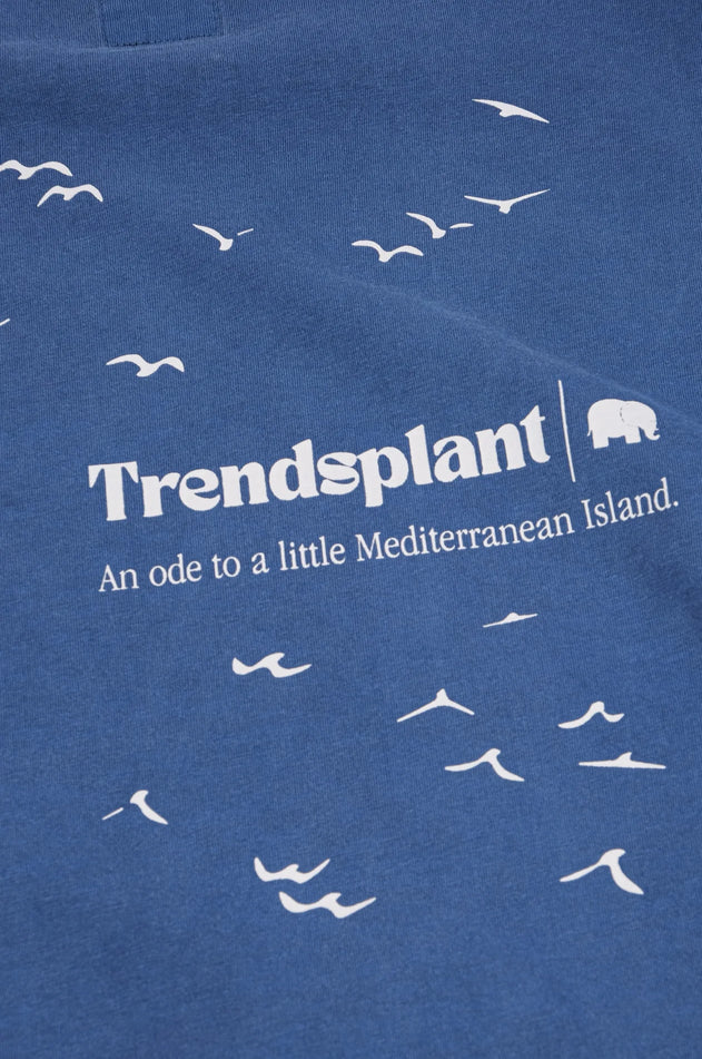 Men's Genovese Pigment Long Sleeve T-Shirt Tidepool Blue