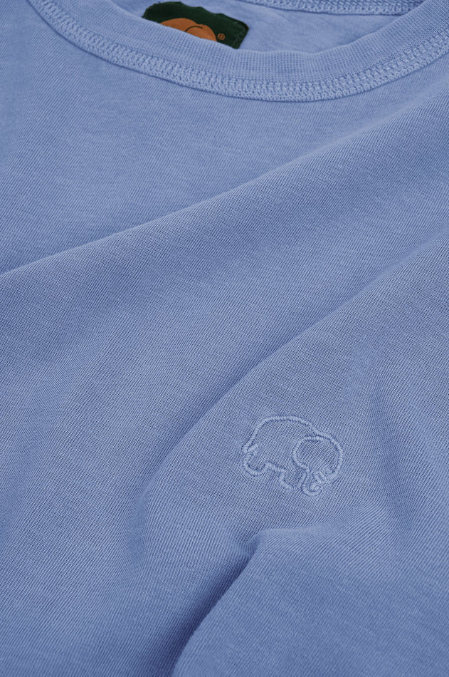 Men's Parodi Pigment Heavyweight Oversized T-Shirt Mediterranean Blue