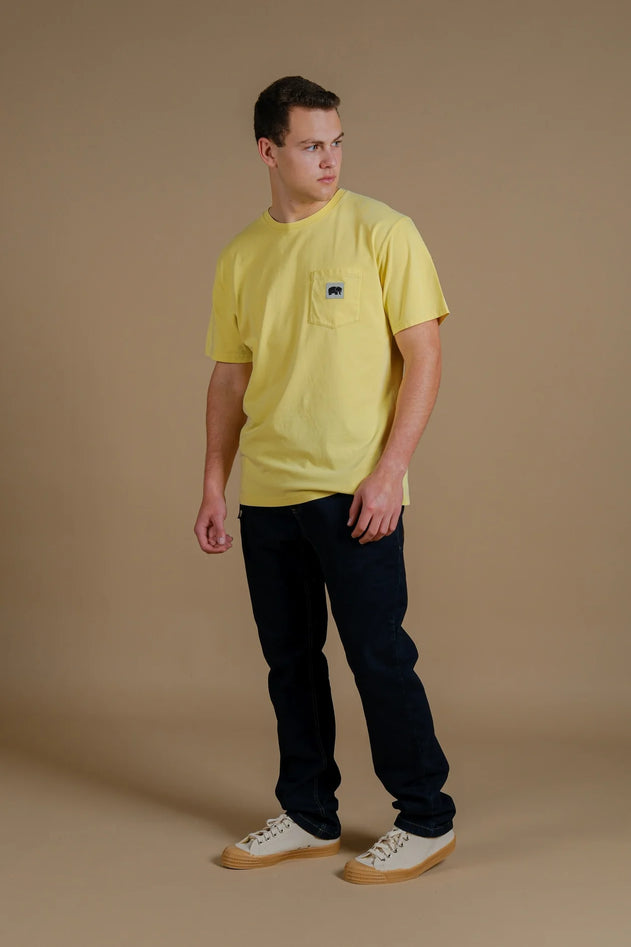 Men's Phoenix Pigment T-Shirt Date Yellow