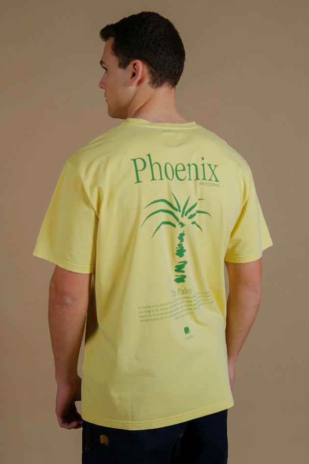 Men's Phoenix Pigment T-Shirt Date Yellow