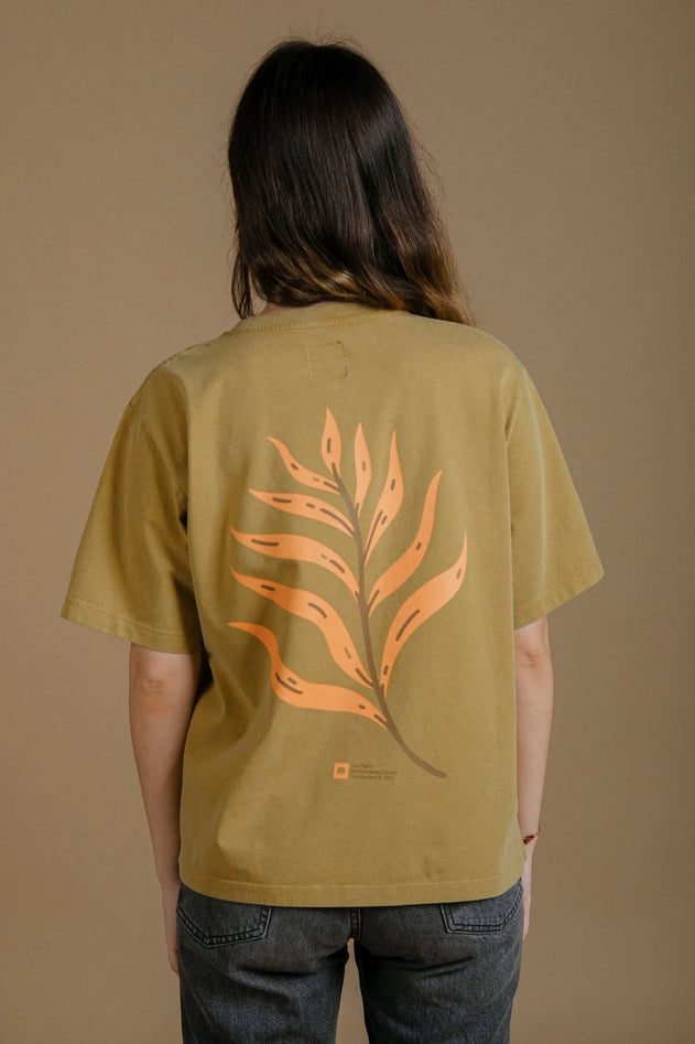 Women’s Pigment T-Shirt Confitera Golden Palm
