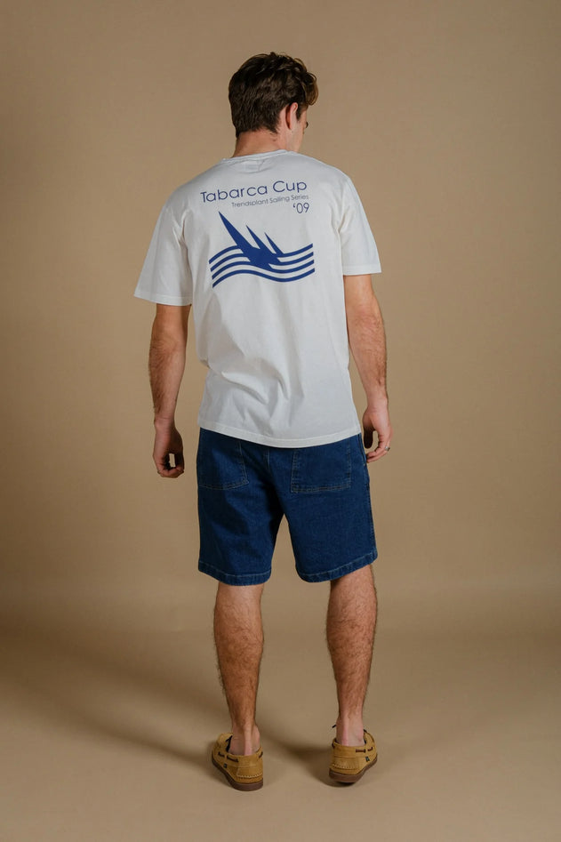 Men's The Cup Pigment T-Shirt Foam White