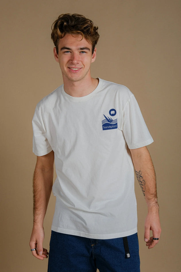 Men's The Cup Pigment T-Shirt Foam White