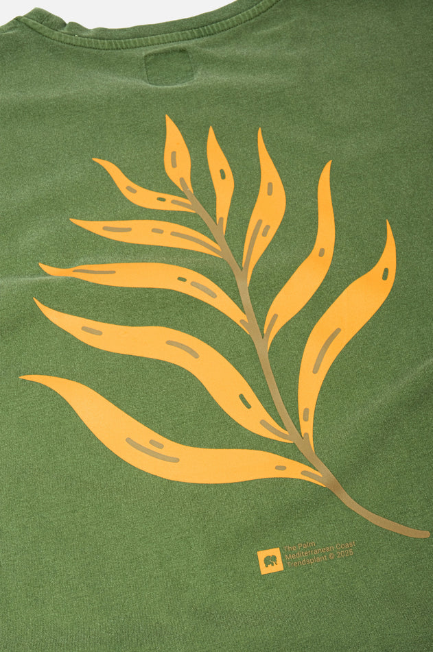 Men's Confitera Pigment T-Shirt Pinnas Green