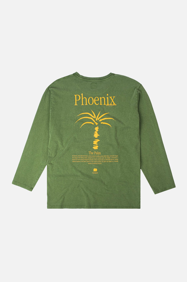 Men's Palma Pigment T-Shirt Pinnas Green
