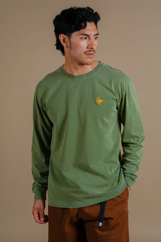 Men's Palma Pigment T-Shirt Pinnas Green