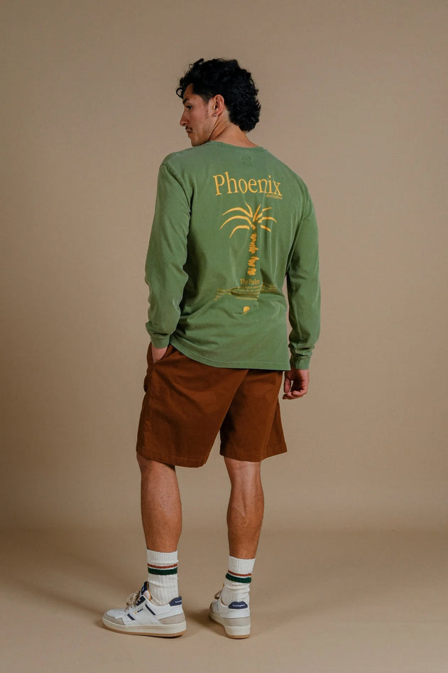 Men's Palma Pigment T-Shirt Pinnas Green