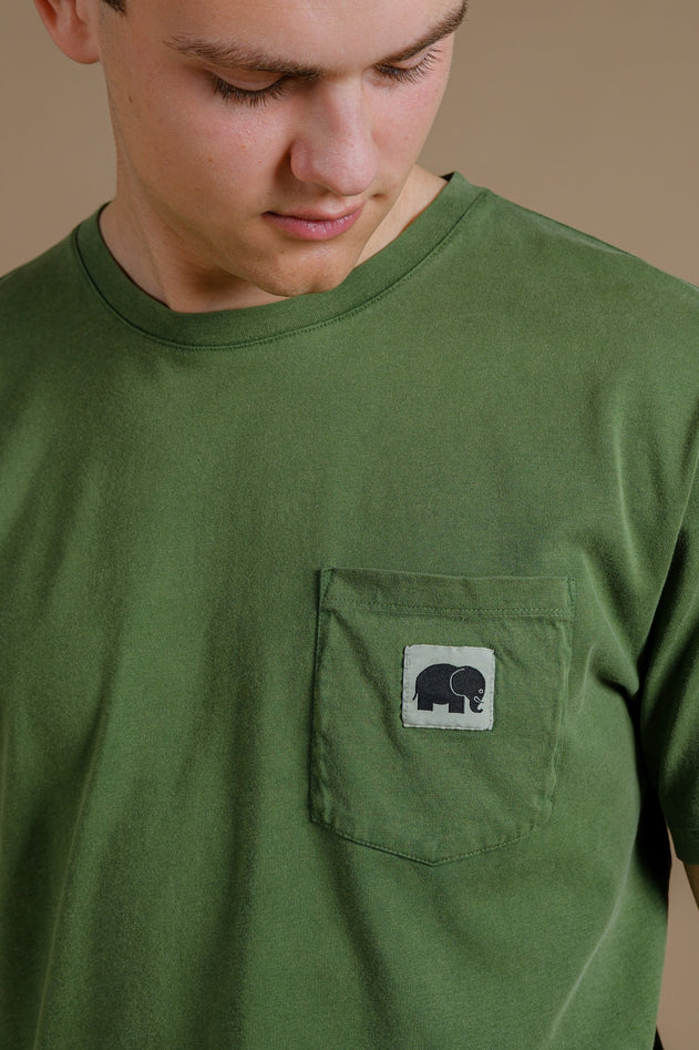 Men's Phoenix Pigment T-Shirt Pinnas Green