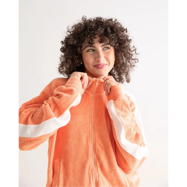 Ohne x Clotsy Unisex Track Jacket Apricot