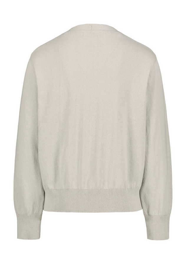 Airisto Knitted Cotton Cardigan Driftwood