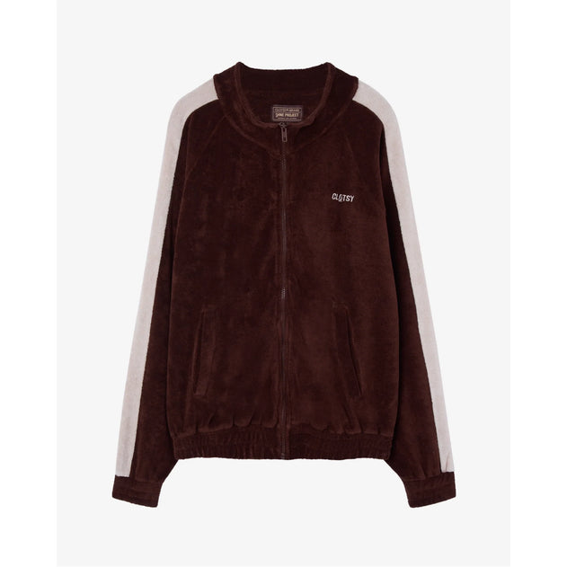 Ohne x Clotsy Unisex Track Jacket Brown