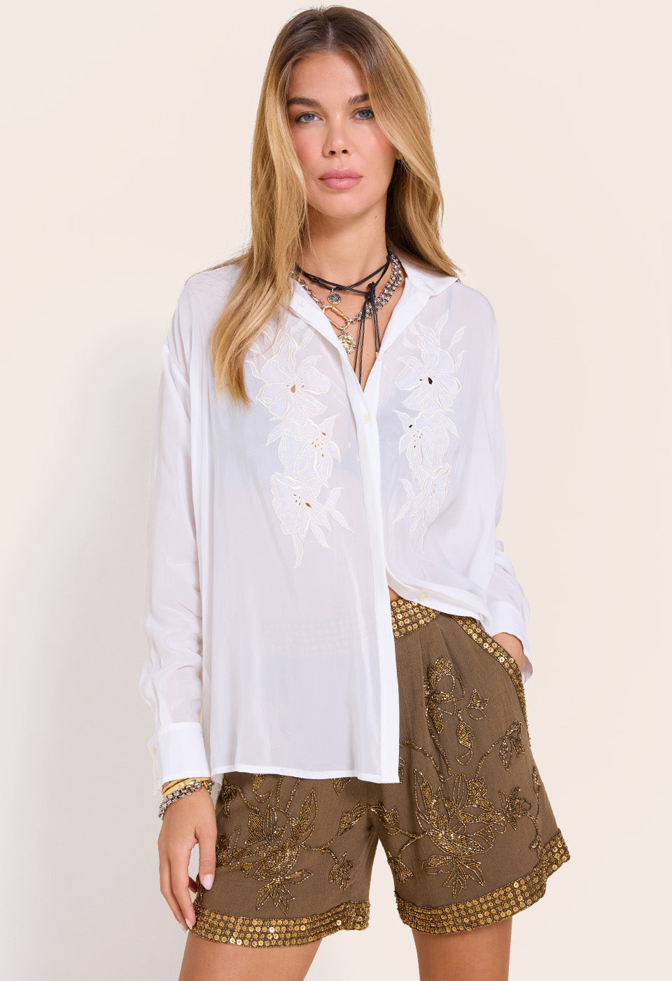 Florencia Shirt Simply White