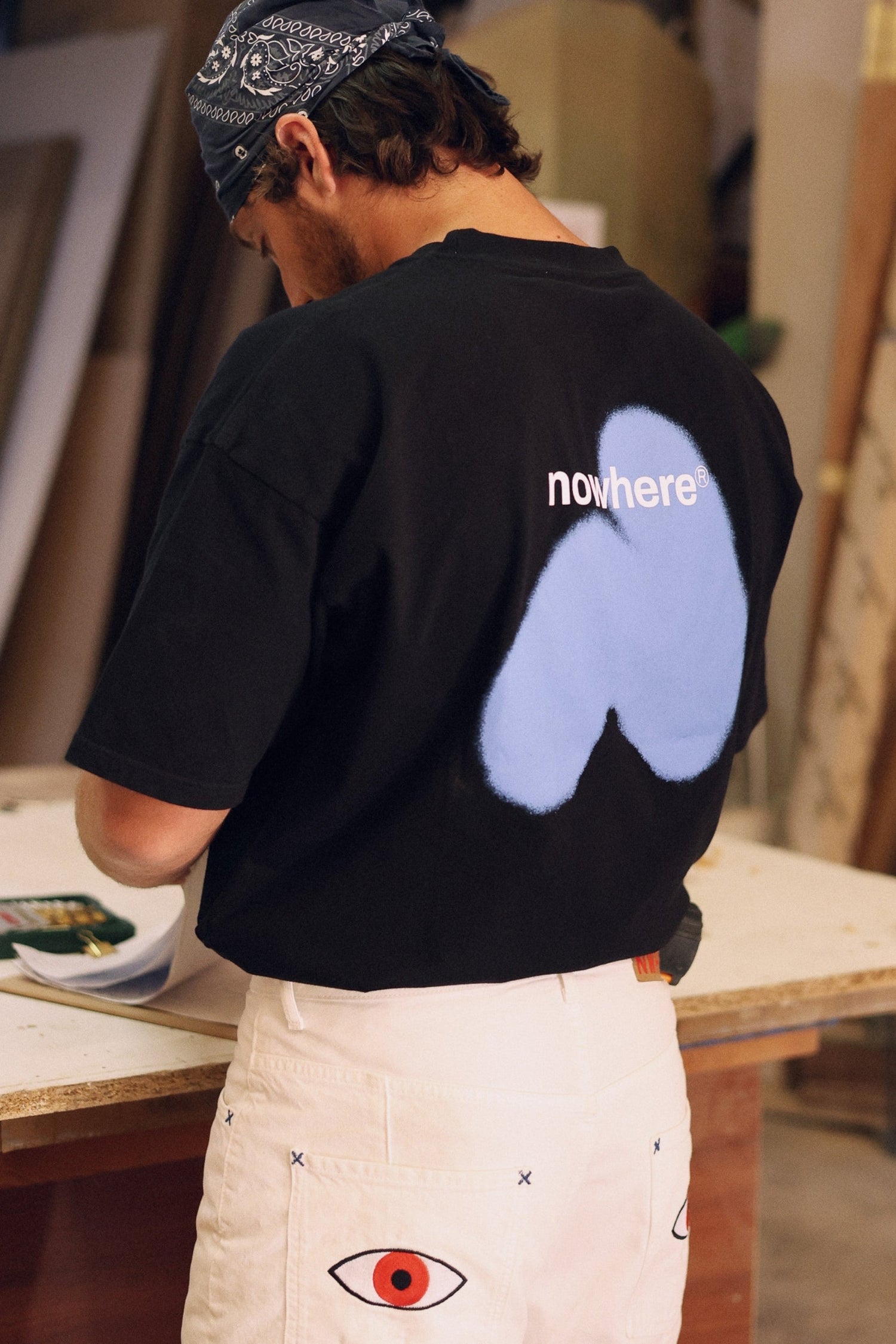 Nwhr Spray T-Shirt Black
