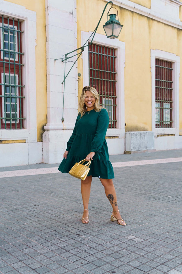 Hailey Dress Evergreen