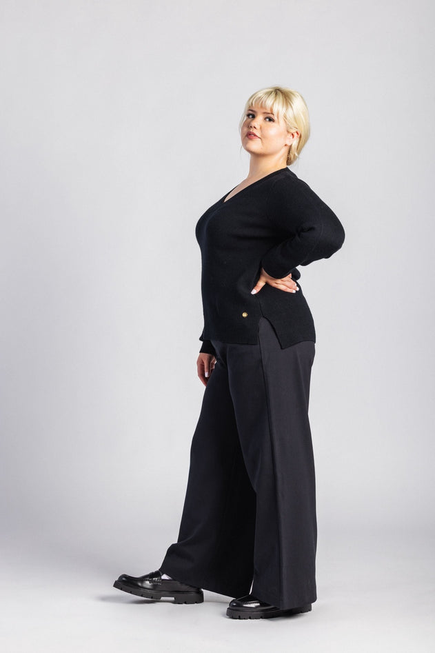 Kelly Merino Jumper Black