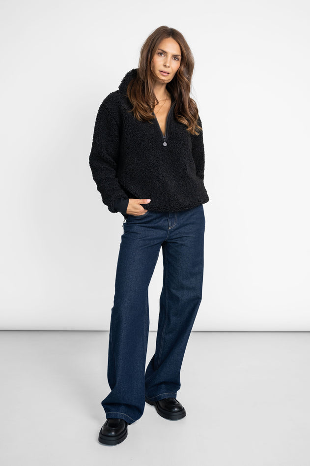 Troyer Teddy Fleece Black