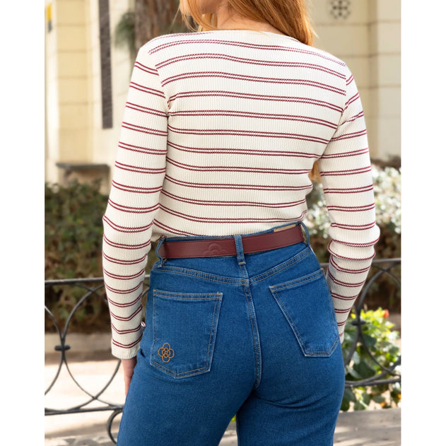 Eva Belt Bordeaux