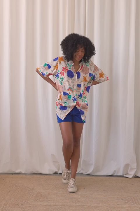 Stora Herro Shirt Surf Abstract - IVALO.COM