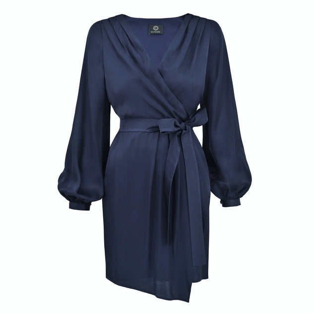 Laurel Dress Navy Blue