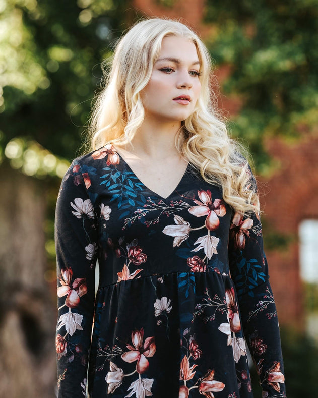 Amélie Layered Dress Versailles Blue