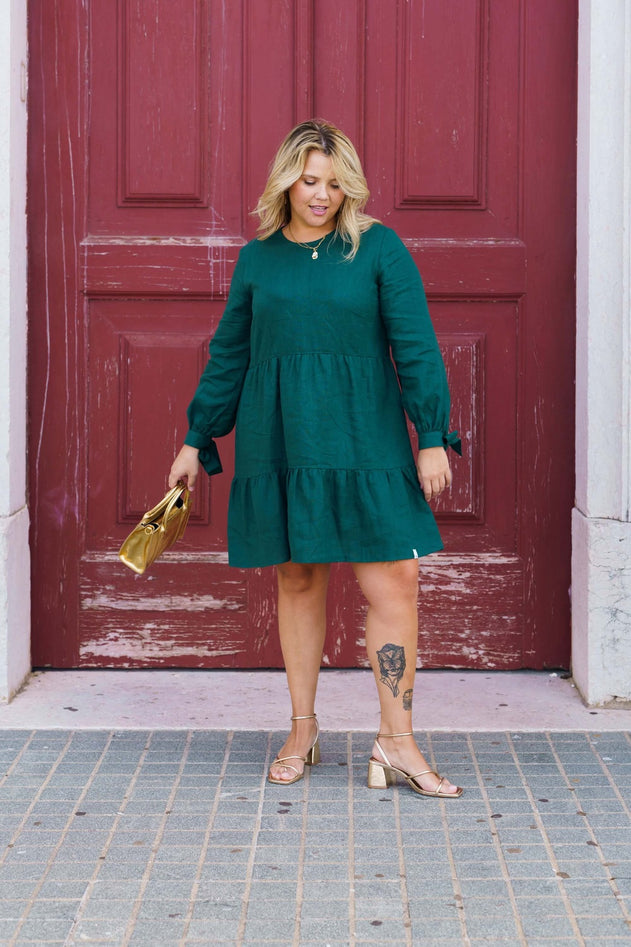 Hailey Dress Evergreen