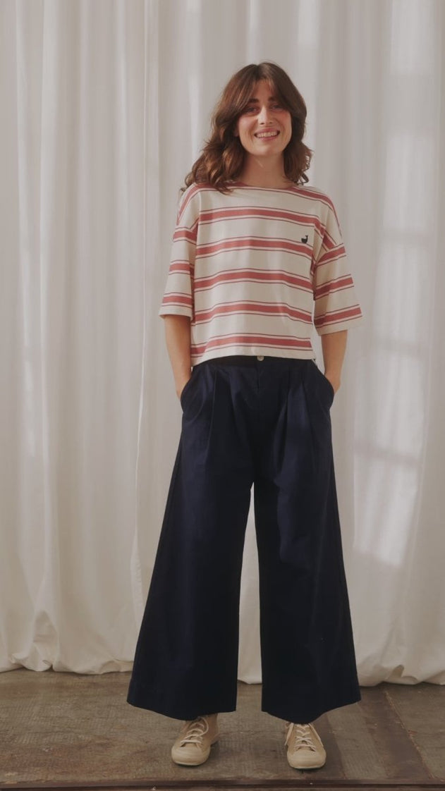 Fingal T-Shirt Adobe Stripes - IVALO.COM