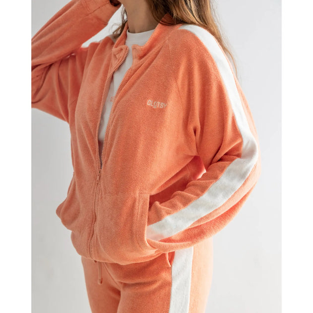 Ohne x Clotsy Unisex Track Jacket Apricot