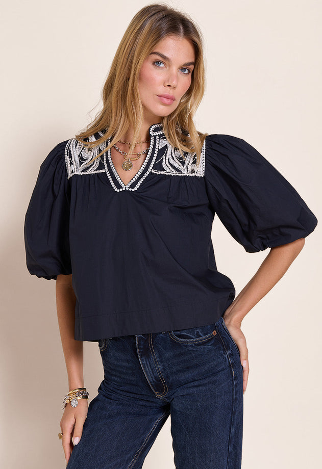 Sheila Top Onyx Black