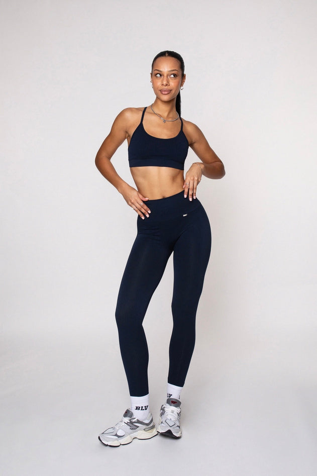 Flow Leggings Navy Blue