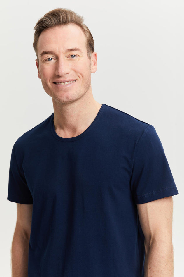 Herkko Organic Cotton T-Shirt Blue