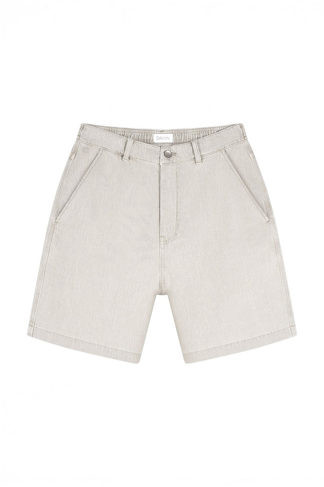 Shorty Lightweight Hemp Blend Shorts Rock Olive