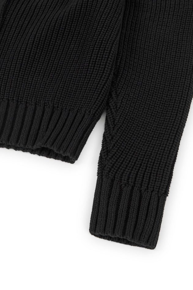 Golah Short Cardigan Cosmos Black
